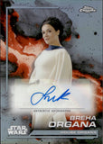 2024 Topps Chrome Star Wars Simone Kessell as Breha Organa Auto #AU-SKE AUTOGRAPH