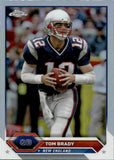2023 Tom Brady Topps Composite TOPPS CHROME REFRACTOR #14 New England Patriots