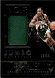 2016-17 Ray Allen Panini Noir JUMBO MATERIALS 18/99 GAME-WORN JERSEY #56 Seattle Supersonics