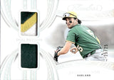 2025 Jacob Wilson Panini Flawless DUAL PATCHES 25/25 #DP-JW Oakland A's