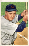 1952 Frank Baumholtz Bowman #195 Chicago Cubs 1 BV$15