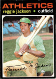 1971 Reggie Jackson Topps #20 Oakland A's BV$200