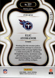 2025 Elic Ayomanor Panini Select SUITE LEVEL BLUE DISCO PRIZM ROOKIE 20/25 RC #327 Tennessee Titans