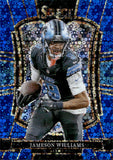 2025 Jameson Williams Panini Select PREMIER LEVEL BLUE DISCO PRIZM 24/25 #171 Detroit Lions