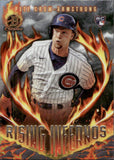 2024 Pete Crow-Armstrong Bowman Chrome RISING INFERNOS ROOKIE RC #RI-4 Chicago Cubs