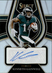 2021 Kenneth Gainwell Panini Select SILVER PRIZM ROOKIE SIGNATURES AUTOGRAPH AUTO RC 61/99 #RS-KGA Philadelphia Eagles