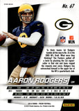 2014 Aaron Rodgers Panini Prizm PURPLE PRIZM #67 Green Bay Packers