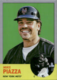 2022 Mike Piazza Topps Archives 1963 DESIGN SILVER FOIL 67/99 #7 New York Mets