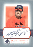 2003 Nomar Garciaparra Upper Deck SP Authentic SPLENDID SIGNATURES AUTOGRAPH 226/406 AUTO #GA Boston Red Sox
