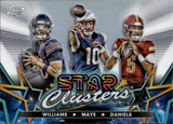 2024 Caleb Williams Drake Maye Jayden Daniels Topps Cosmic Chrome STAR CLUSTERS ROOKIE RC #SCL-1 Bears Patriots Commanders