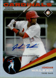 2022 Jordan Walker Bowman Chrome BOWMAN ASCENSIONS AUTOGRAPH 99/100 AUTO #BA-19 St. Louis Cardinals