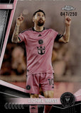 2024 Lionel Messi Topps Chrome MLS ROSE GOLD REFRACTOR 47/250 #10 Inter Miami