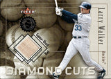 2001 Larry Walker Fleer Authority DIAMOND CUTS GAME-USED BAT Colorado Rockies