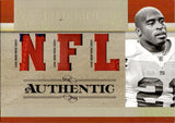 2007 Tiki Barber Donruss Playoff National Treasures TIMELINE GAME-WORN PRIME JERSEY 24/25 #T-TB New York Giants