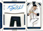 2019 Bryse Wilson Panini National Treasures ROOKIE PATCH AUTOGRAPH 47/49 AUTO RC RPA #1 Atlanta Braves