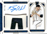 2019 Bryse Wilson Panini National Treasures ROOKIE PATCH AUTOGRAPH 47/49 AUTO RC RPA #1 Atlanta Braves
