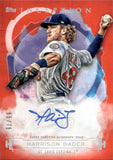 2019 Harrison Bader Topps Inception ROOKIES & EMERGING STARS AUTOGRAPH RED 65/75 AUTO #RES-HB St. Louis Cardinals
