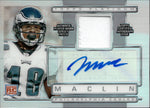 2009 Jeremy Maclin Topps Platinum AUTOGRAPH ROOKIE JERSEY PATCH REFRACTOR AUTO RC 68/150 #ARP-JM Philadelphia Eagles