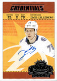 2024-25 Emil Lilleberg Upper Deck Credentials RETRO TICKET ACCESS AUTO ROOKIE AUTOGRAPH RC #RTAR-EL Tampa Bay Lightning