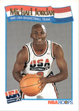 1991-92 Michael Jordan NBA Hoops #579 Chicago Bulls USA Olympic Team