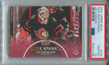 2021-22 Filip Gustavsson Upper Deck Series 1 UD CANVAS YOUNG GUNS ROOKIE RC PSA 10 #C93 Ottawa Senators 1106