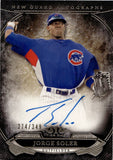 2015 Jorge Soler Topps Tier One NEW GUARD AUTO 274/349 AUTOGRAPH #NGA-JSO Chicago Cubs