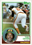 1983 Tony Gwynn Topps ROOKIE RC #482 San Diego Padres