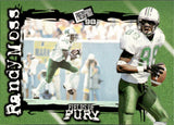 1998 Randy Moss Press Pass FIELDS OF FURY ROOKIE RC #4 Minnesota Vikings Marshall Thundering Herd