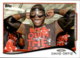 2014 David Ortiz Topps SKI GOGGLES CELEBRATION SP PHOTO VARIATION #475 Boston Red Sox