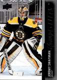 2021-22 Jeremy Swayman Upper Deck SERIES 1 YOUNG GUNS ROOKIE RC #226 Boston Bruins