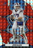 2022 Josh Allen Panini Mosaic RED PRIZM #20 Buffalo Bills