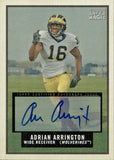2009 Adrian Arrington Topps Magic ROOKIE AUTOGRAPH RC AUTO #141 Michigan Wolverines New Orleans Saints 1