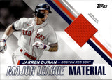 2024 Jarren Duran Topps SERIES TWO MAJOR LEAGUE MATERIAL GAME-USED MEMORABILIA JERSEY #MLM2-JDU Boston Red Sox