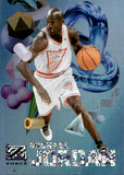 2022 Michael Jordan Skybox Metal Universe Champions Z-FORCE RAVE 93/150 #Z-1 Chicago Bulls