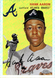 2023 Hank Aaron Topps Chrome Platinum Anniversary TOPPS LOGO REFRACTOR 116/499 #432 Atlanta Braves