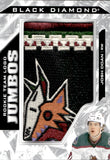 2024-25 Josh Doan Upper Deck Black Diamond ROOKIE TEAM LOGO JUMBOS MANUFACTURED PATCH RC #RTL-JD Utah Mammoth