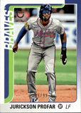 2025 Jurickson Profar Topps SERIES 2 VINTAGE STOCK 5/99 #588 Atlanta Braves