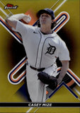 2022 Casey Mize Topps Finest GOLD REFRACTOR 02/50 #106 Detroit Tigers