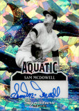2025 Sam McDowell Leaf Aquatic 1/1 ONE OF ONE AUTOGRAPH AUTO #A-SDM Cleveland Indians