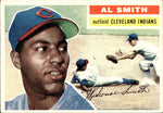 1956 Al Smith Topps #105 Cleveland Indians BV $15