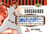 2006 Jeff Suppan Upper Deck SIGNATURE SENSATIONS AUTOGRAPH AUTO #SS-JS St. Louis Cardinals