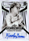 2023 Karolyn Grimes Leaf Pop Century HOLO SILVER AUTO 16/20 AUTOGRAPH #BA-KG1 It's a Wonderful Life