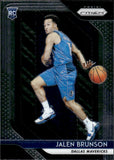 2018-19 Jalen Brunson Panini Prizm ROOKIE RC #250 Dallas Mavericks 3