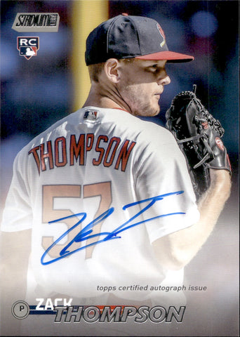 2023 Zack Thompson Topps Stadium Club ROOKIE AUTO AUTOGRAPH RC #SCBA-ZT St. Louis Cardinals