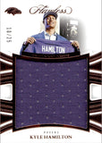 2025 Kyle Hamilton Panini Flawless DRAFT NIGHT JERSEYS 10/25 #FDNJ-KHN Baltimore Ravens