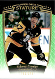 2024-25 Sidney Crosby Upper Deck Stature GREEN 152/375 #21 Pittsburgh Penguins