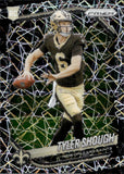 2025 Tyler Shough Panini Prizm LAZER PRIZM ROOKIE RC #327 New Orleans Saints
