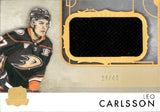 2023-24 Leo Carlsson Upper Deck The Cup ROOKIE RINK GALLERY JERSEY 20/49 RC #RGCA-V3 Anaheim Ducks