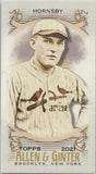 2021 Rogers Hornsby Topps Allen & Ginter MINI BROOKLYN BACK 19/25 #177 St. Louis Cardinals