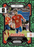 2026 Lamine Yamal Panini Monopoly Prizm FIFA World Cup FOUR CORNERS GREEN WAVE PRIZM #41 SPAIN